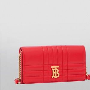 BURBERRY
Leather Lola Chain Wallet